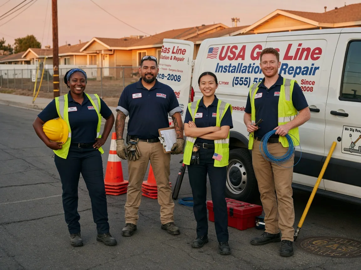 Gas Line Installation company in New Holland, IL